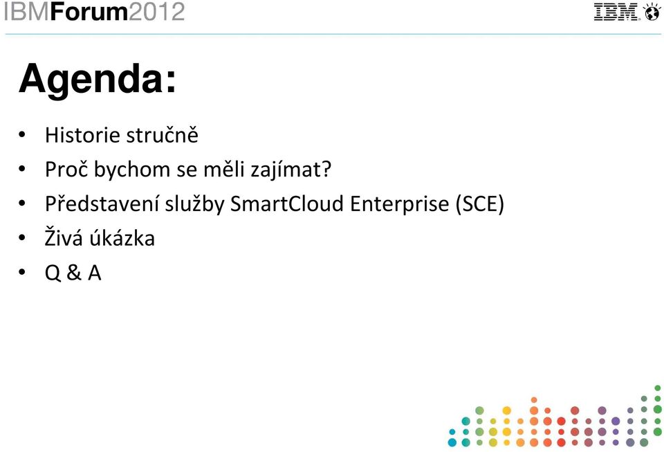 Představení služby SmartCloud