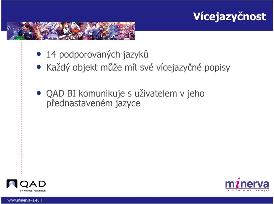 vícejazyčné popisy QAD BI