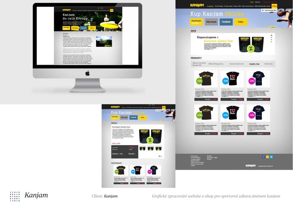 website e-shop pro