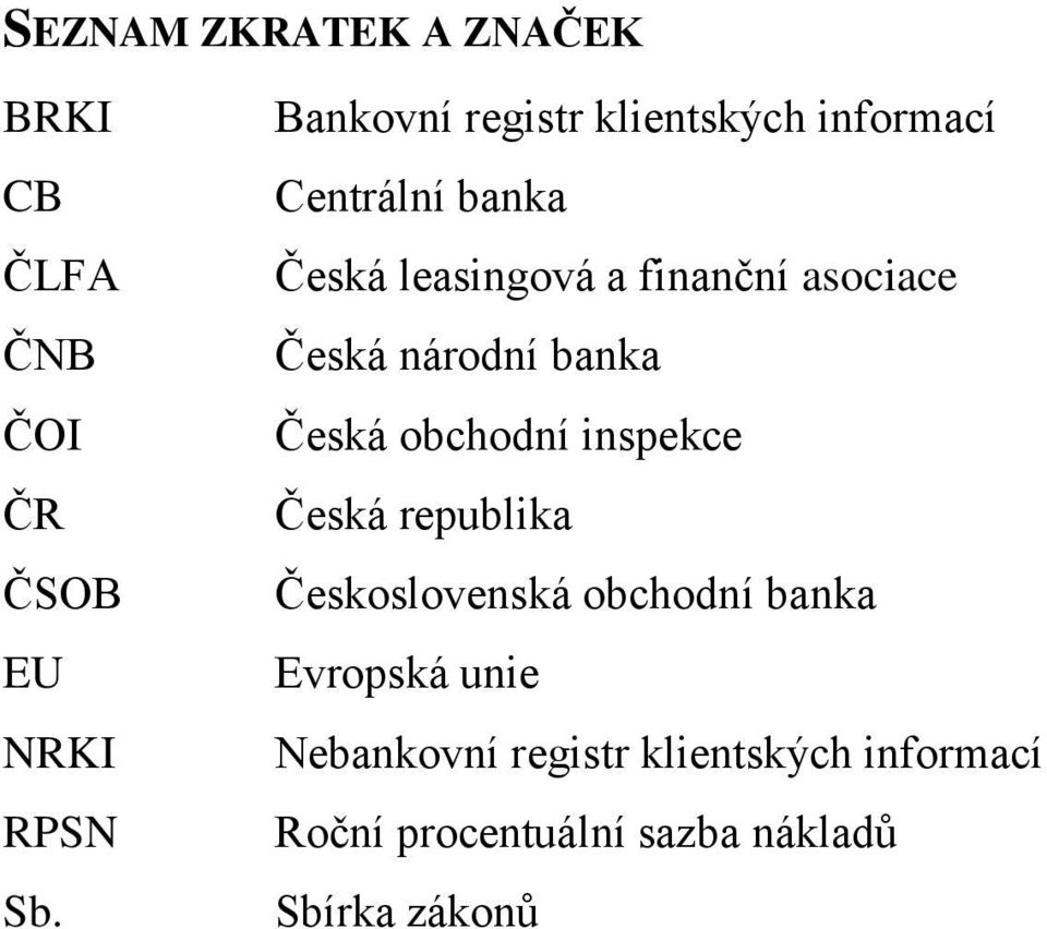 asociace Česká národní banka Česká obchodní inspekce Česká republika Československá