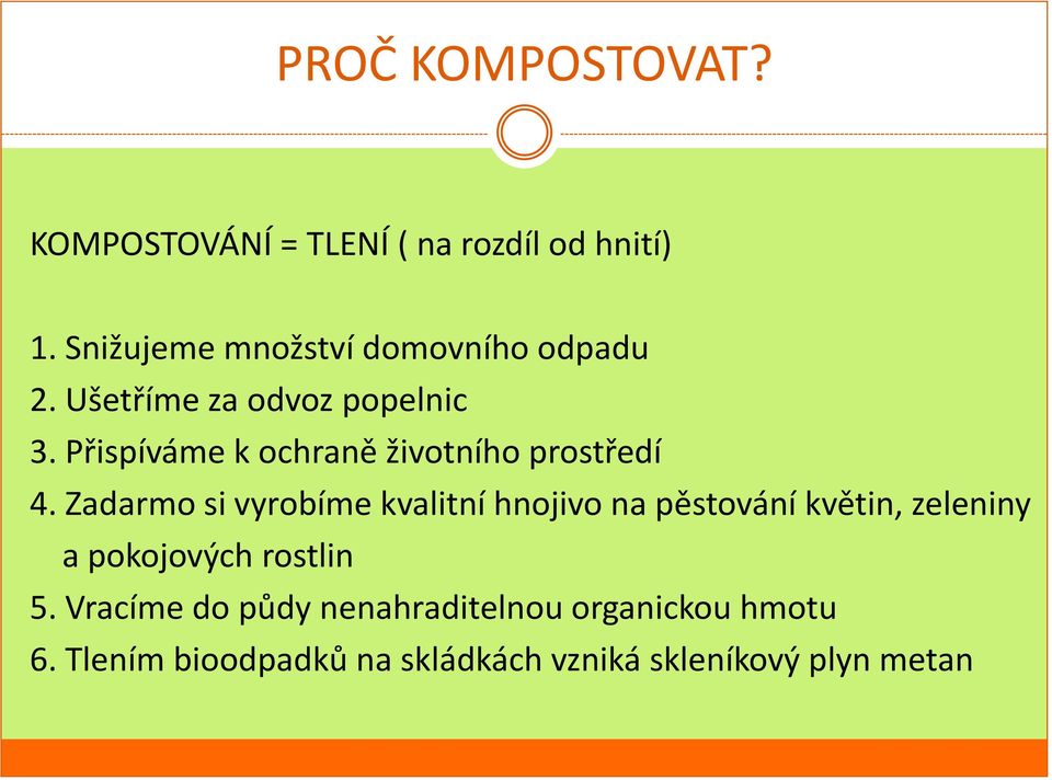 Přispíváme k ochraně životního prostředí 4.