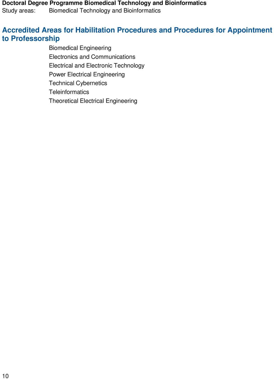 Professorship Biomedical Engineering Electronics and Communications Electrical and Electronic