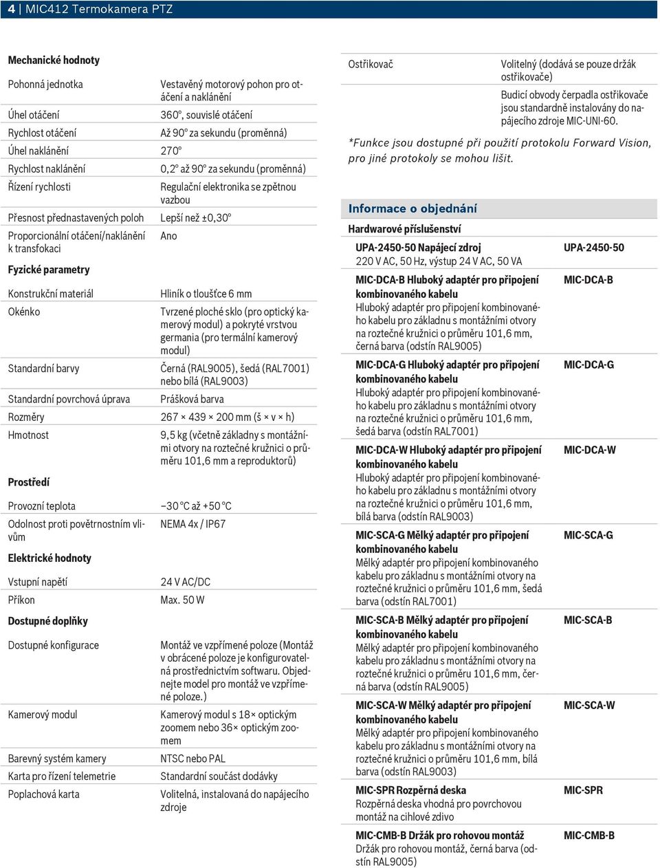 transfokaci Fyzické parametry Konstrukční materiál Okénko Standardní barvy Standardní povrchová úprava Ano Hliník o tloušťce 6 mm Tvrzené ploché sklo (pro optický kamerový modul) a pokryté vrstvou