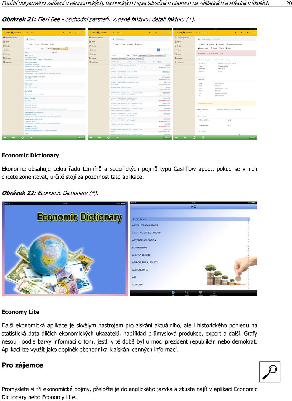 Obrázek 22: Economic Dictionary (*).