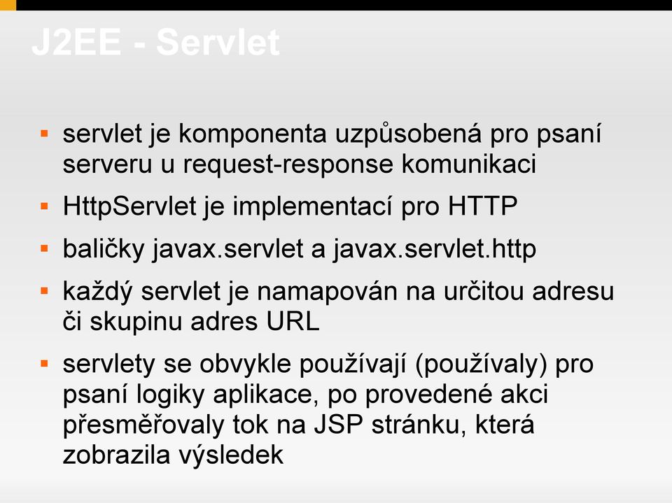 a javax.servlet.