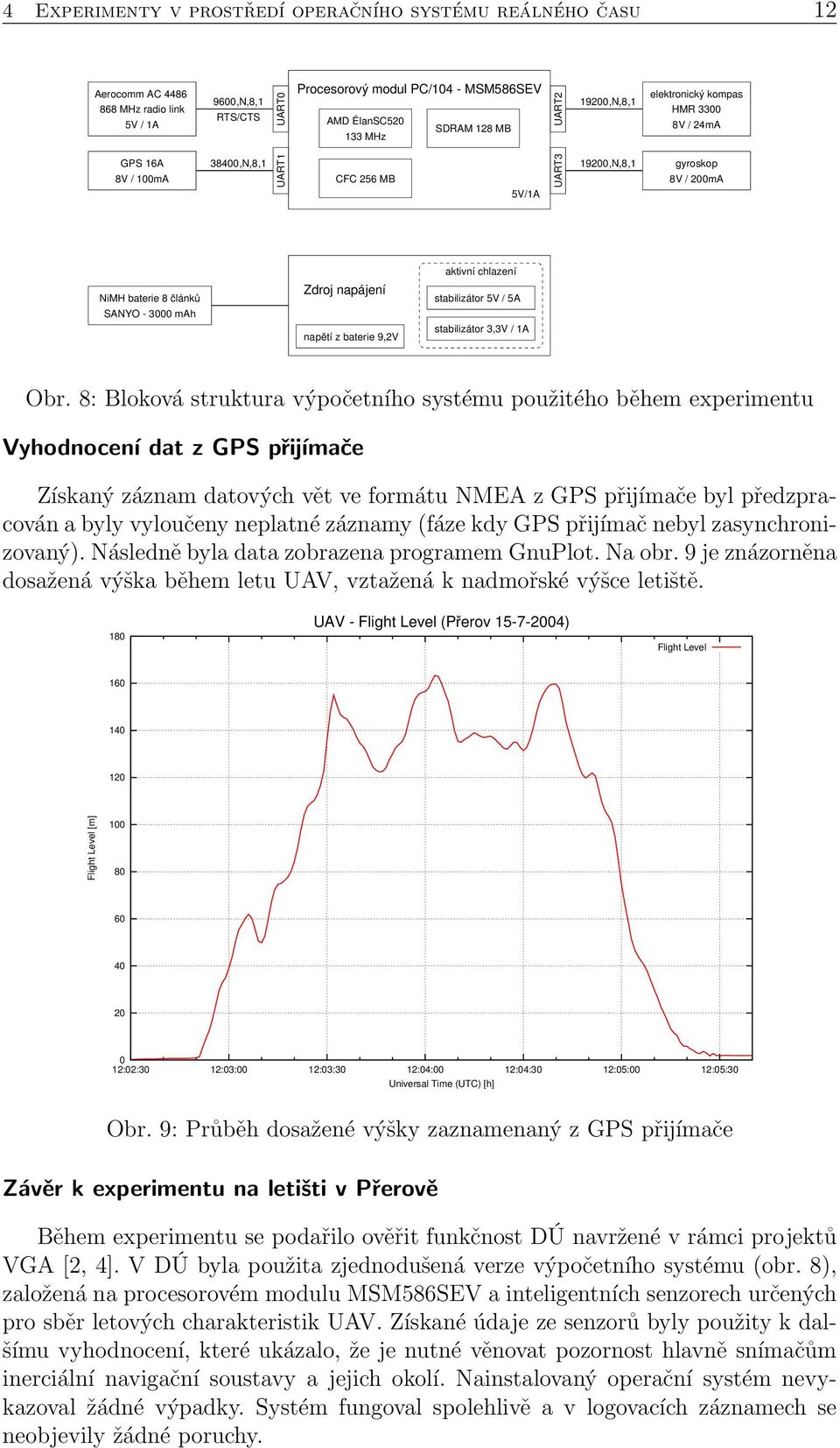 3000 mah Zdroj napájení napětí z baterie 9,2V stabilizátor 5V / 5A stabilizátor 3,3V / 1A Obr.