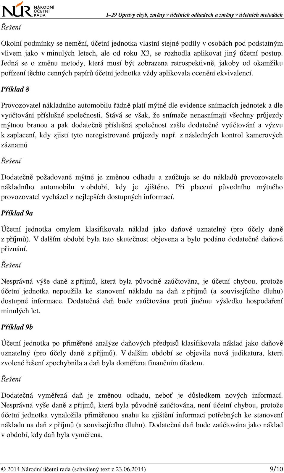 Jedná se o změnu metody, která musí být zobrazena retrospektivně, jakoby od okamžiku pořízení těchto cenných papírů účetní jednotka vždy aplikovala ocenění ekvivalencí.