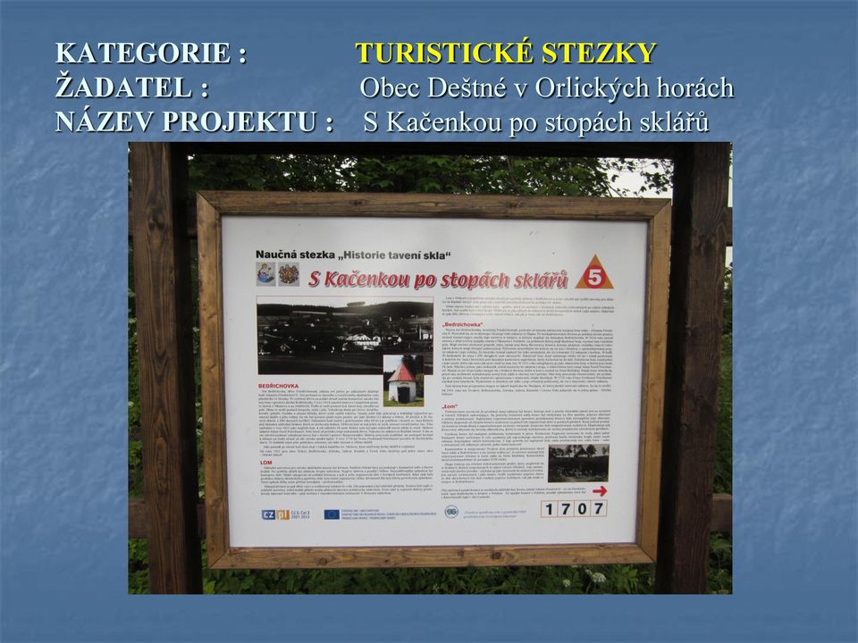 Orlických horách NÁZEV