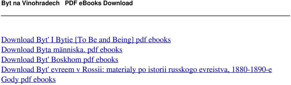 and Being] pdf ebooks Download Byta människa.