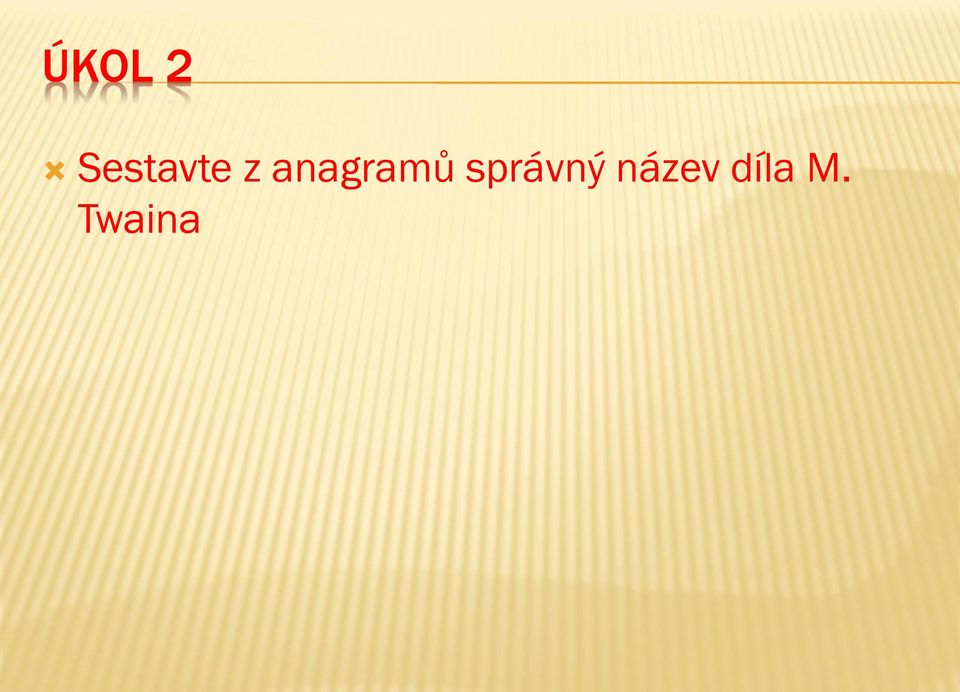 anagramů