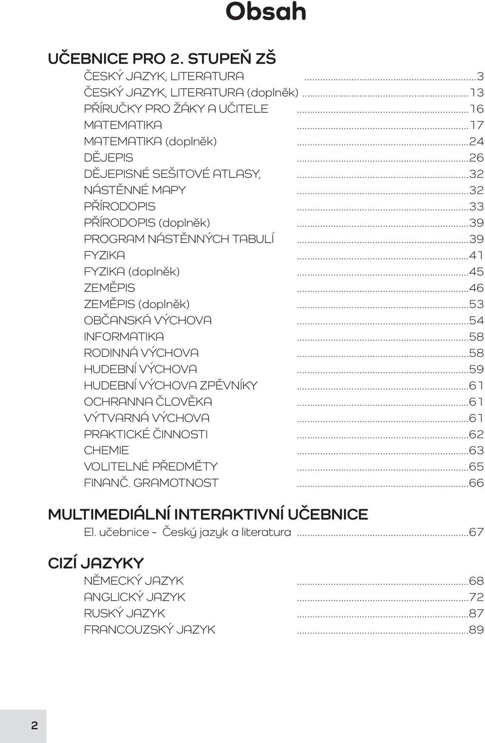 ..53 OBČANSKÁ VÝCHOVA...54 INFORMATIKA...58 RODINNÁ VÝCHOVA...58 HUDEBNÍ VÝCHOVA...59 HUDEBNÍ VÝCHOVA ZPĚVNÍKY...61 OCHRANNA ČLOVĚKA...61 VÝTVARNÁ VÝCHOVA...61 PRAKTICKÉ ČINNOSTI...62 CHEMIE.