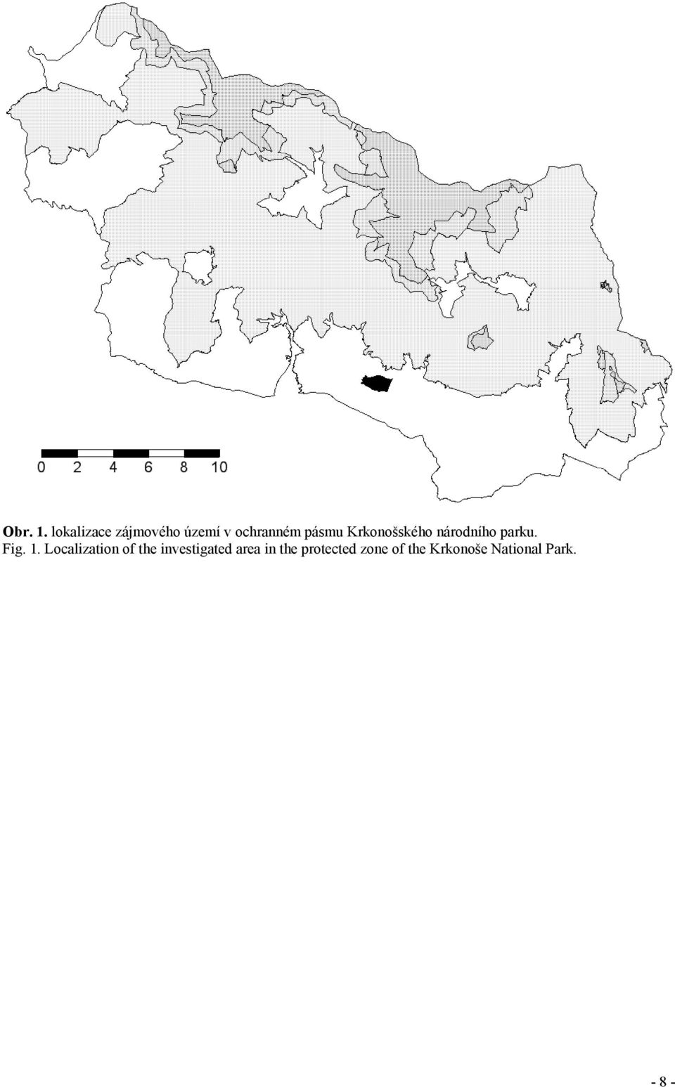 Krkonošského národního parku. Fig. 1.