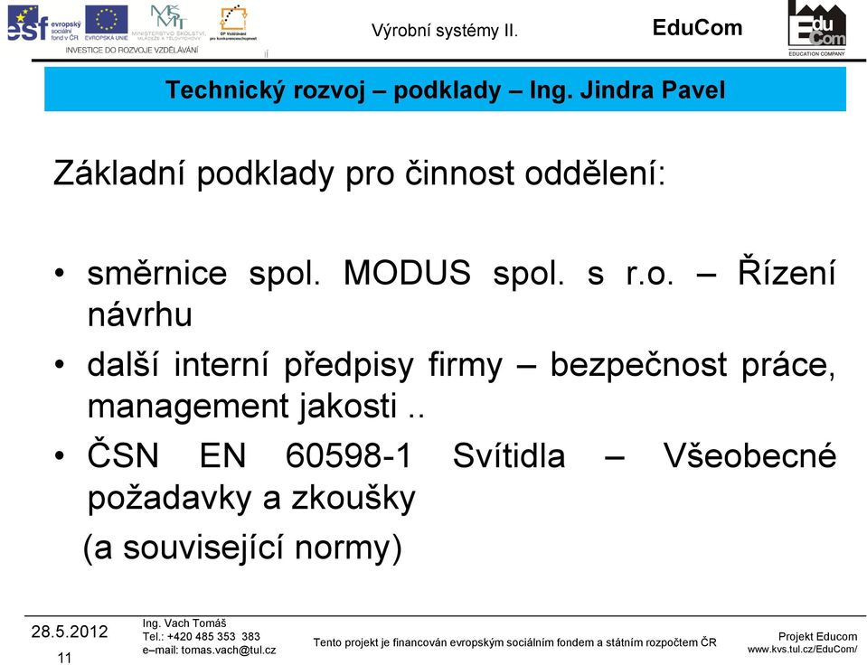 MODUS spol