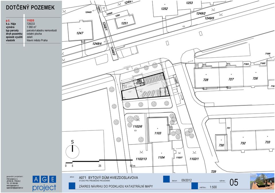 521,65 m 2 18 728 10 379 4x ARKOVACÍCH TÁNÍ RO NÁVŠTĚVNÍKY 3x stávající vzrostlá zeleň 31 858 20 427 3 112 12 186 10 246 HL.