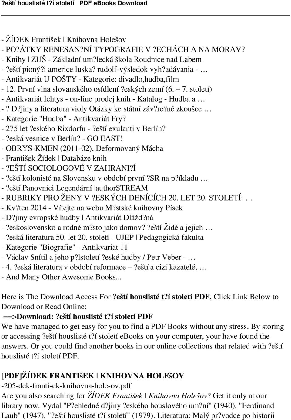 jiny a literatura violy Otázky ke státní záv?re?né zkoušce - Kategorie "Hudba" - Antikvariát Fry? - 275 let?eského Rixdorfu -?eští exulanti v Berlín? -?eská vesnice v Berlín? - GO EAST!