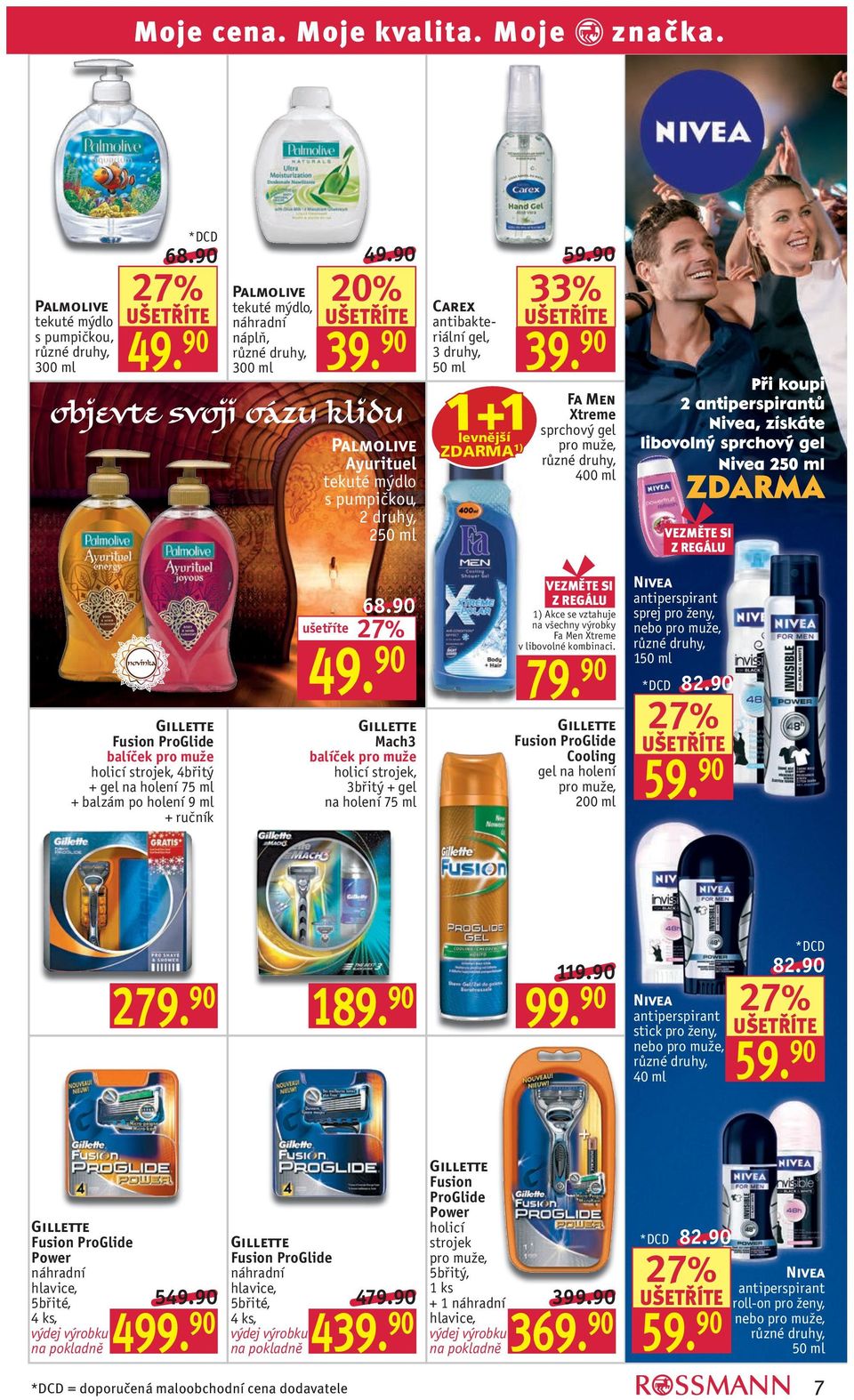 90 Fa Men Xtreme sprchový gel 400 ml Gillette Fusion ProGlide balíček pro muže holicí strojek, 4břitý + gel na holení + balzám po holení 9 ml + ručník 68.