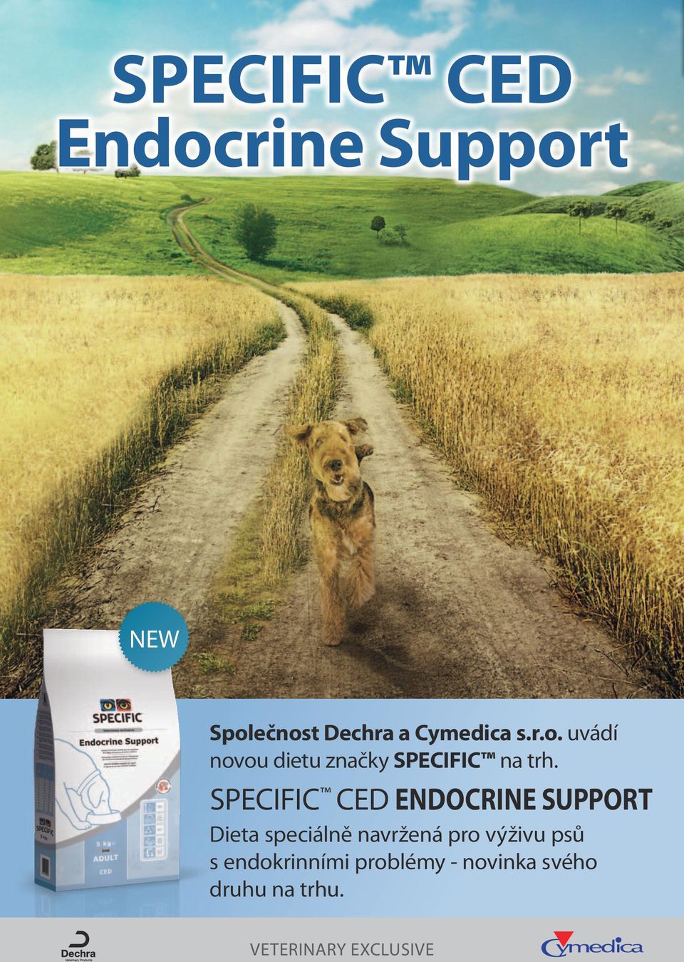 SPECIFIC CED ENDOCRINE SUPPORT Dieta speciálně navržená pro