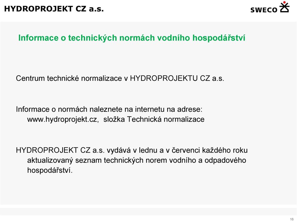 hydroprojekt.cz, sl