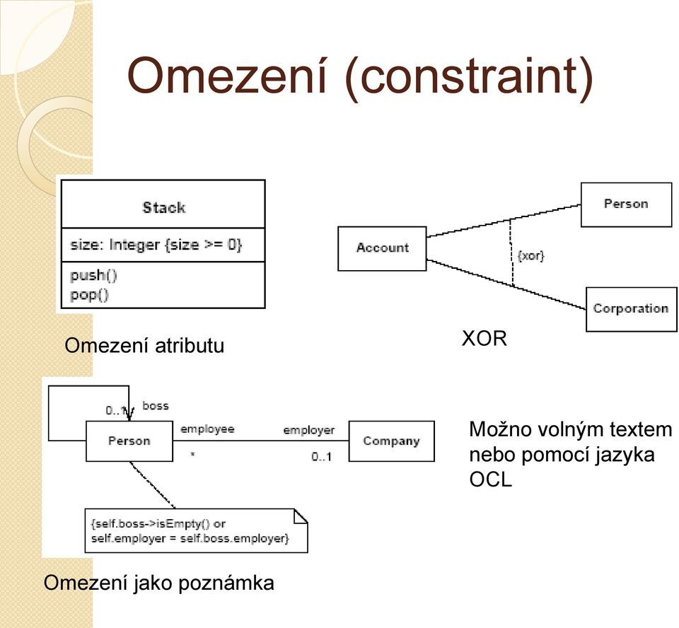 volným textem nebo pomocí