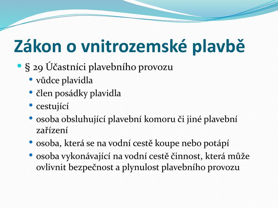 osoba, která se na vodní cestě koupe nebo potápí osoba vykonávající na