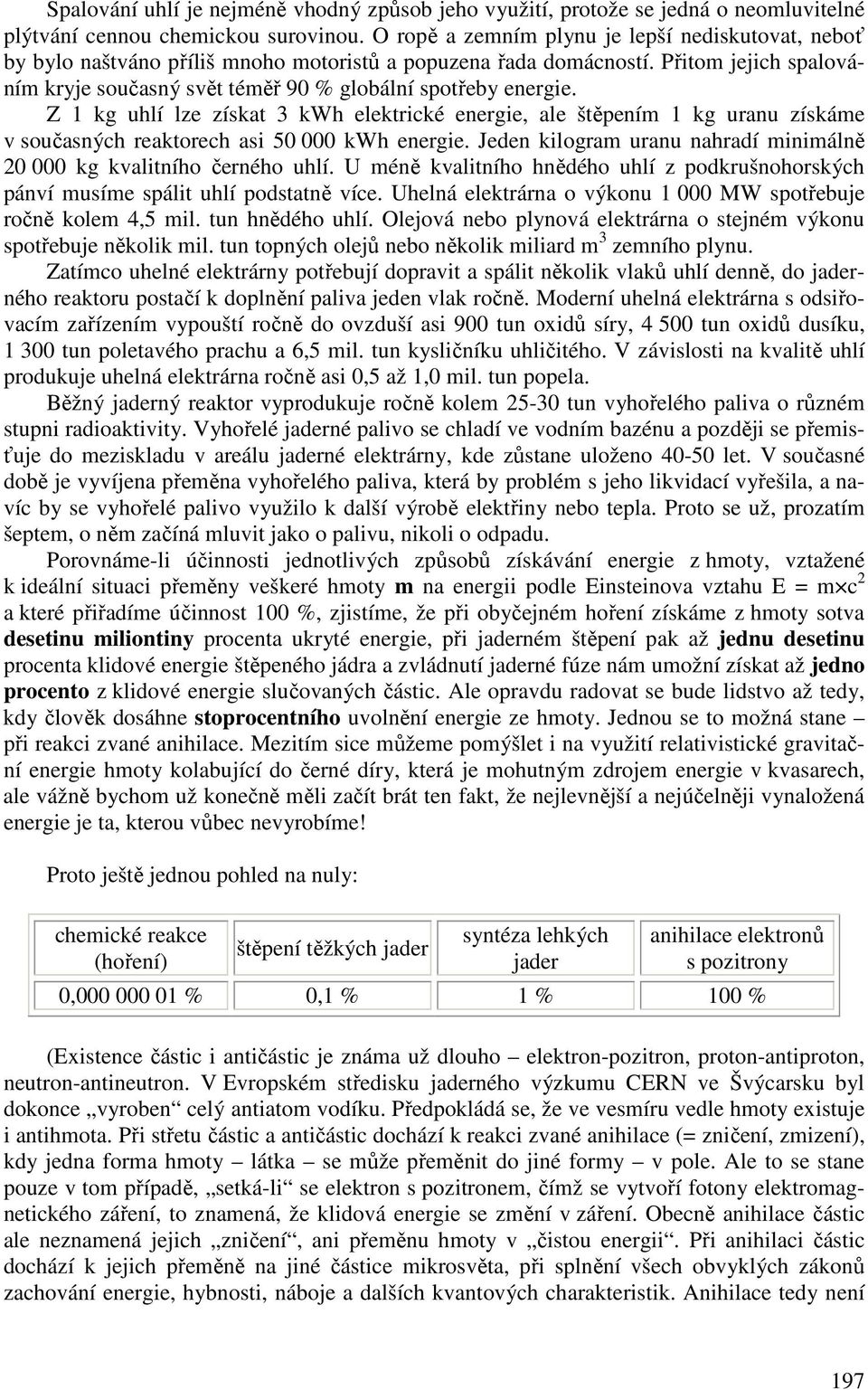 Přitom jejich spalováním kryje současný svět téměř 90 % globální spotřeby energie.