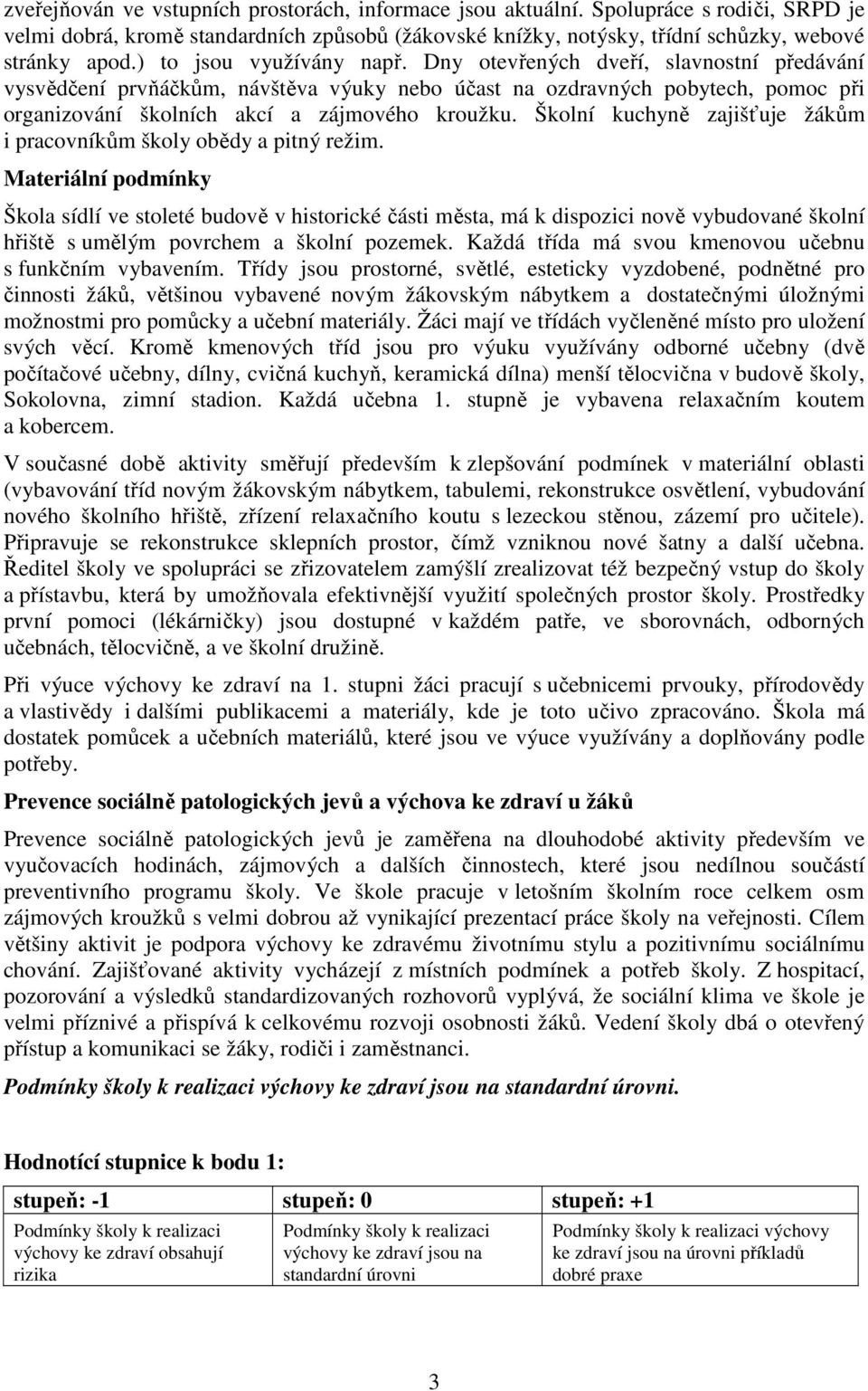 Školní kuchyně zajišťuje žákům i pracovníkům školy obědy a pitný režim.