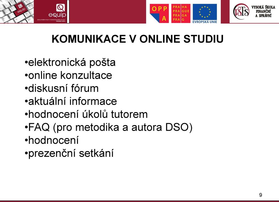 informace hodnocení úkolů tutorem FAQ (pro