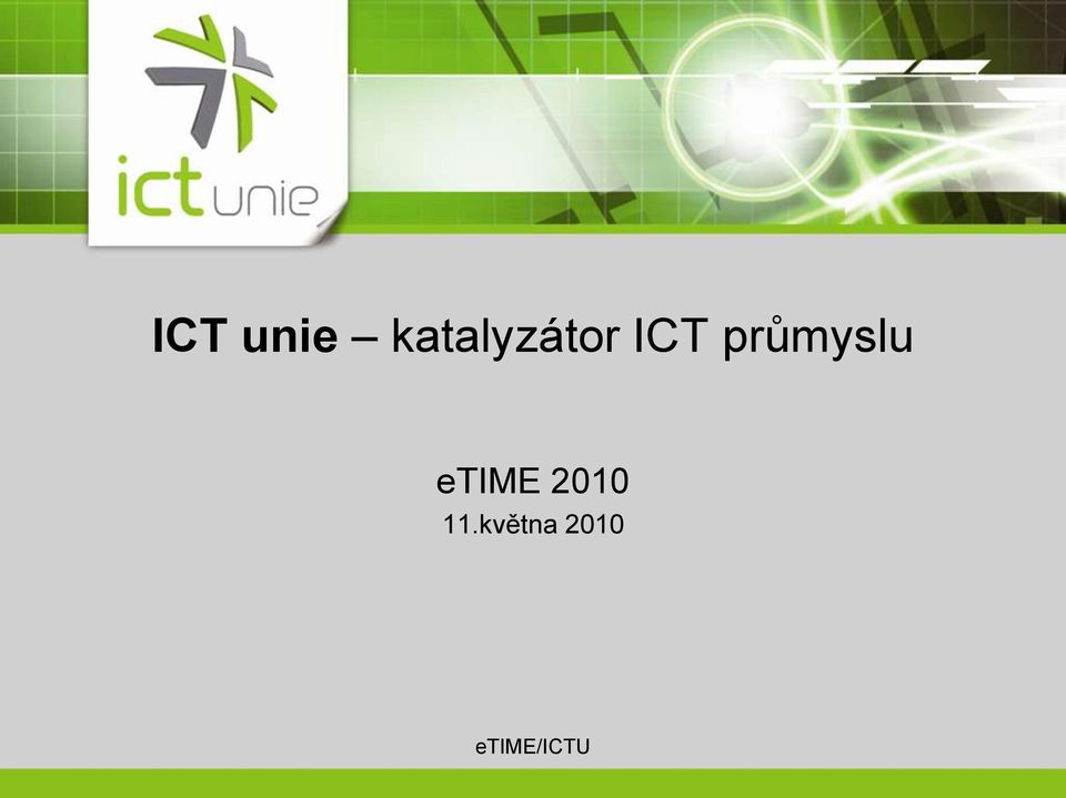 ICT průmyslu