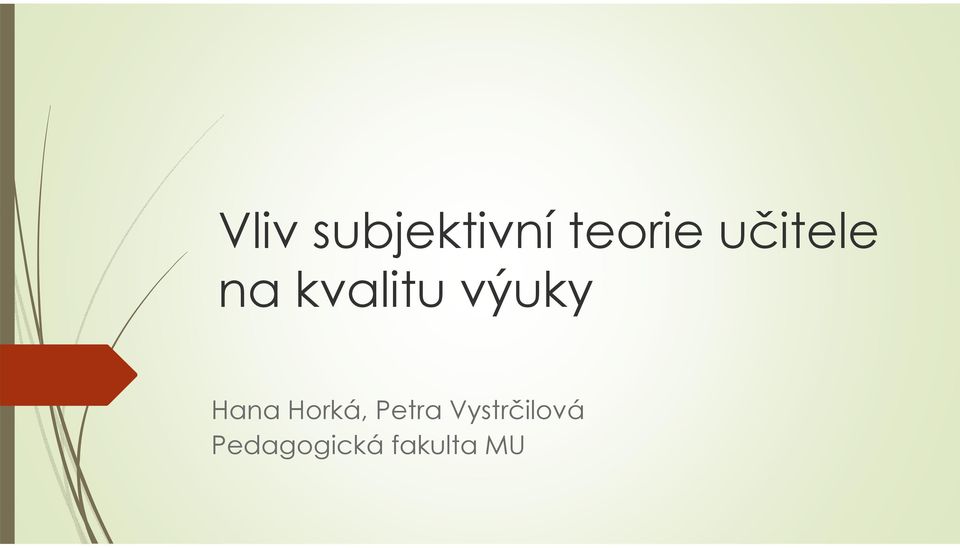 Hana Horká, Petra