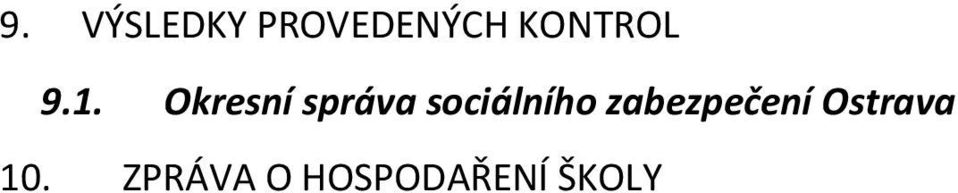 Okresní správa sociálního