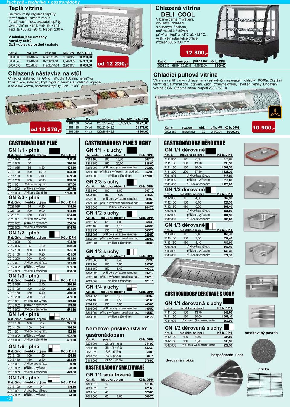 kw 3060 530 66x43x65 58x31/29/27 1,8/230V 12 230,00 3060 540 90x48x59 82x36/34/31 1,84/230V 14 333,00 3060 550 120x48x81 112x36/34/31 2,2/230V 19 068,00 Chlazená nástavba na stùl Chladící nástavec na