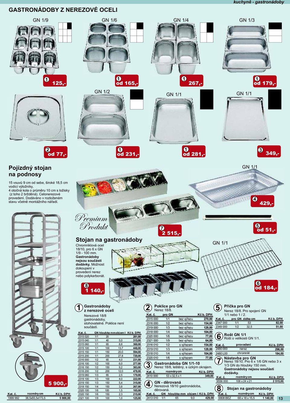 Dodáváno v rozloženém stavu vèetnì montážního náøadí. Premium Produkt Stojan na gastronádoby Chromniklová ocel 18/10, pro 6 x GN 1/9-100 mm. Gastronádoby nejsou souèástí dodávky.