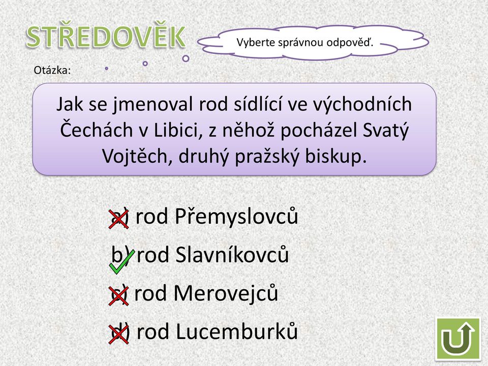 Vojtěch, druhý pražský biskup.