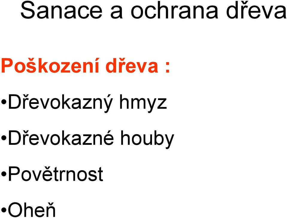 Dřevokazný hmyz