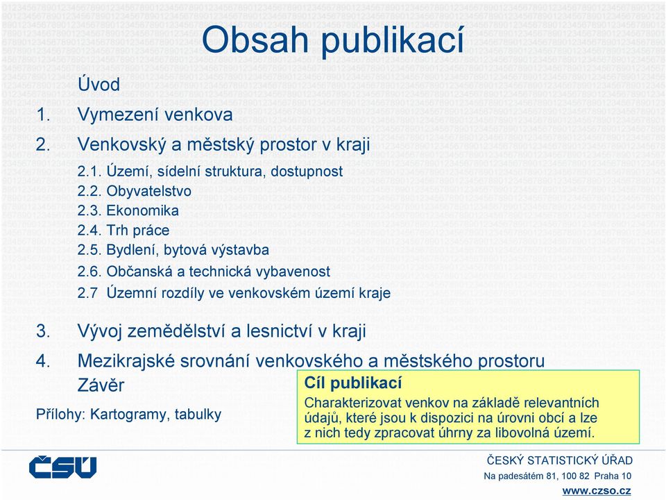 Vývoj zemědělství a lesnictví v kraji 4.