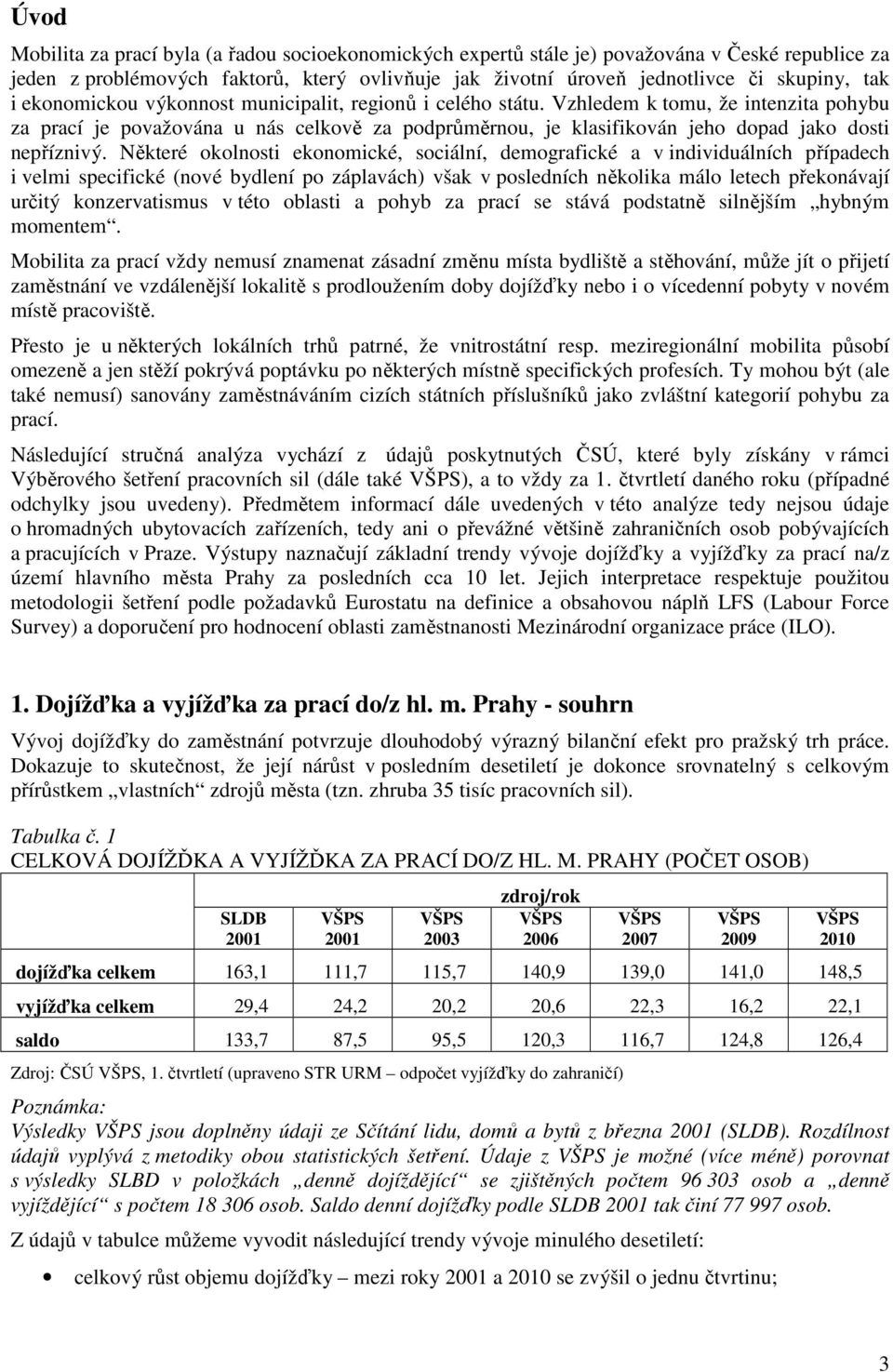 Některé okolnosti ekonomické, sociální, demografické a v individuálních případech i velmi specifické (nové bydlení po záplavách) však v posledních několika málo letech překonávají určitý