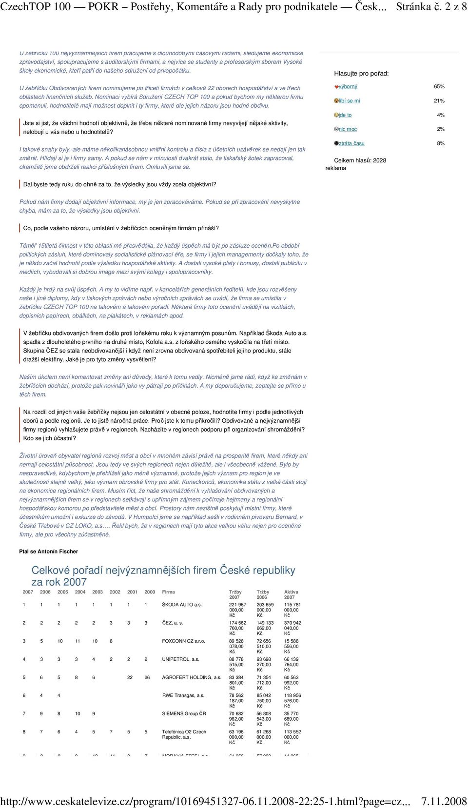 sborem Vysoké školy ekonomické, kteří patří do našeho sdružení od prvopočátku.