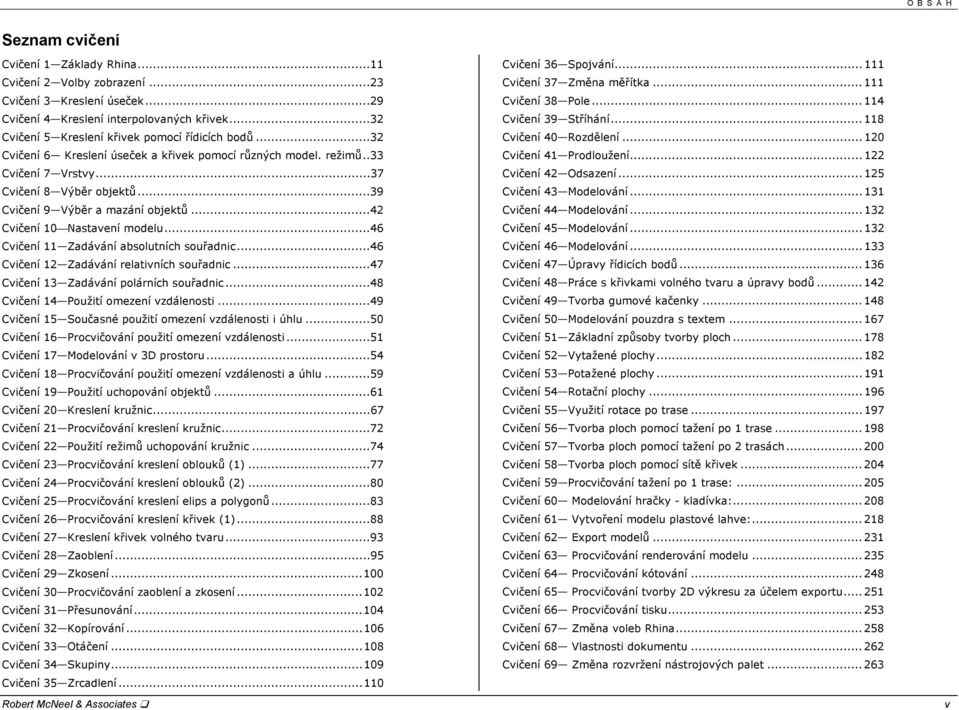 ..39 Cvičení 9 Výběr a mazání objektů...42 Cvičení 10 Nastavení modelu...46 Cvičení 11 Zadávání absolutních souřadnic...46 Cvičení 12 Zadávání relativních souřadnic.