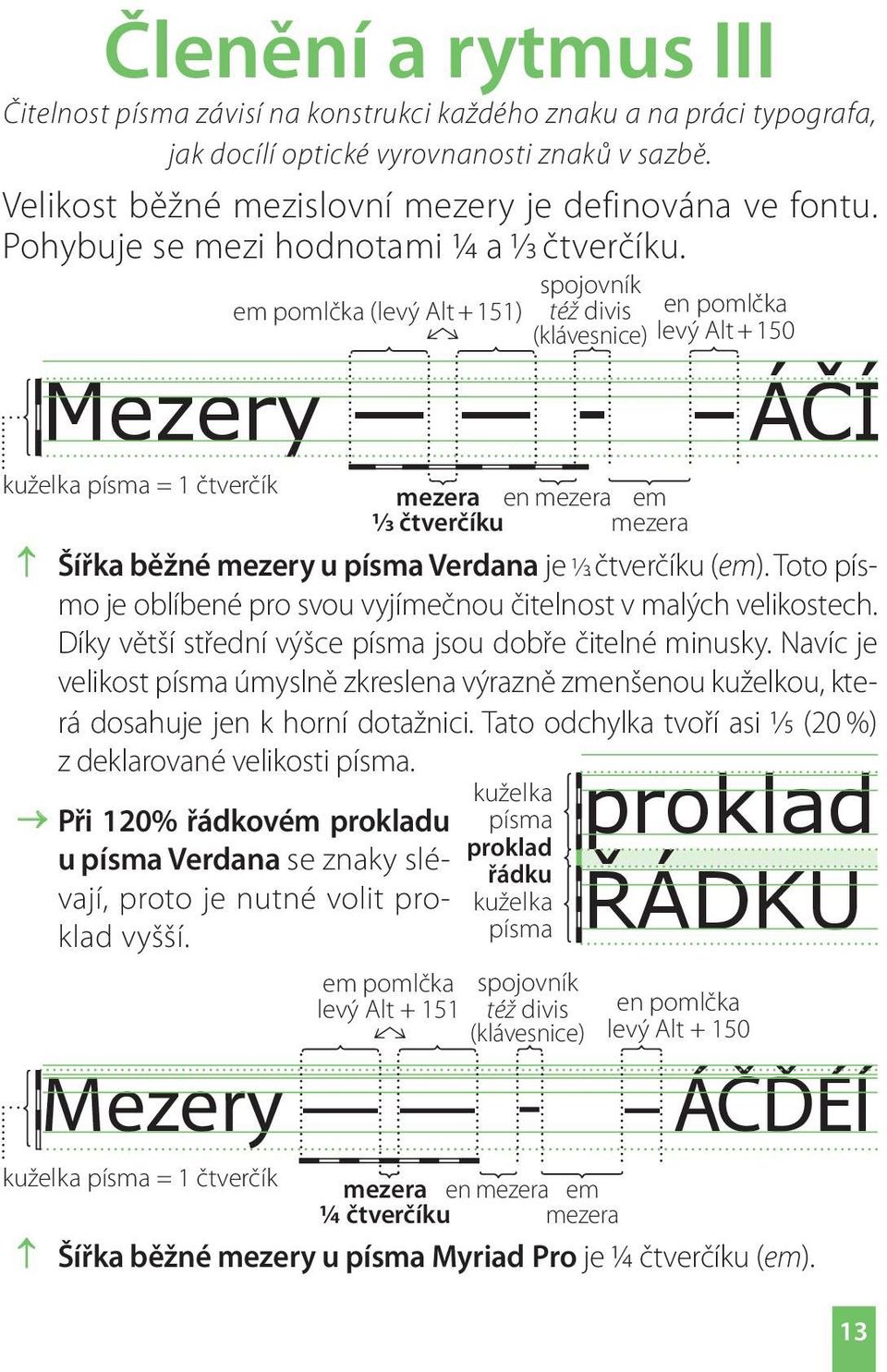 Toto písmo je oblíbené pro svou vyjímečnou čitelnost v malých velikostech. Díky větší střední výšce písma jsou dobře čitelné minusky.