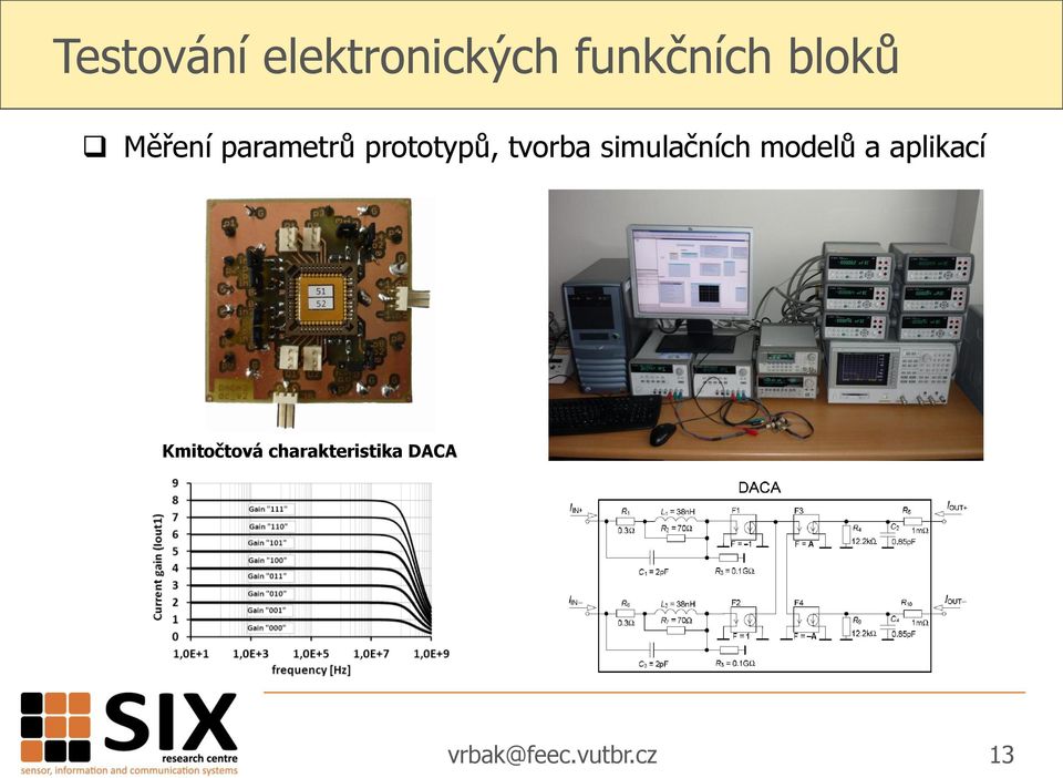 tvorba simulačních modelů a aplikací