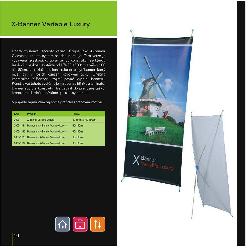 Banner pro X-Banner Variable Luxury Banner pro X-Banner Variable