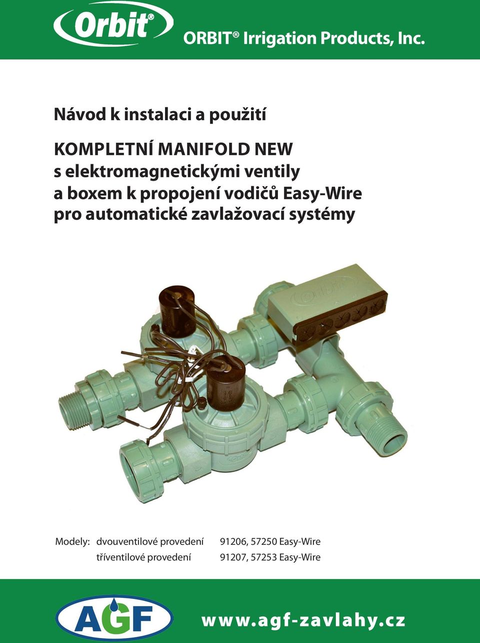 ventily a boxem k propojení vodičů Easy-Wire pro automatické zavlažovací