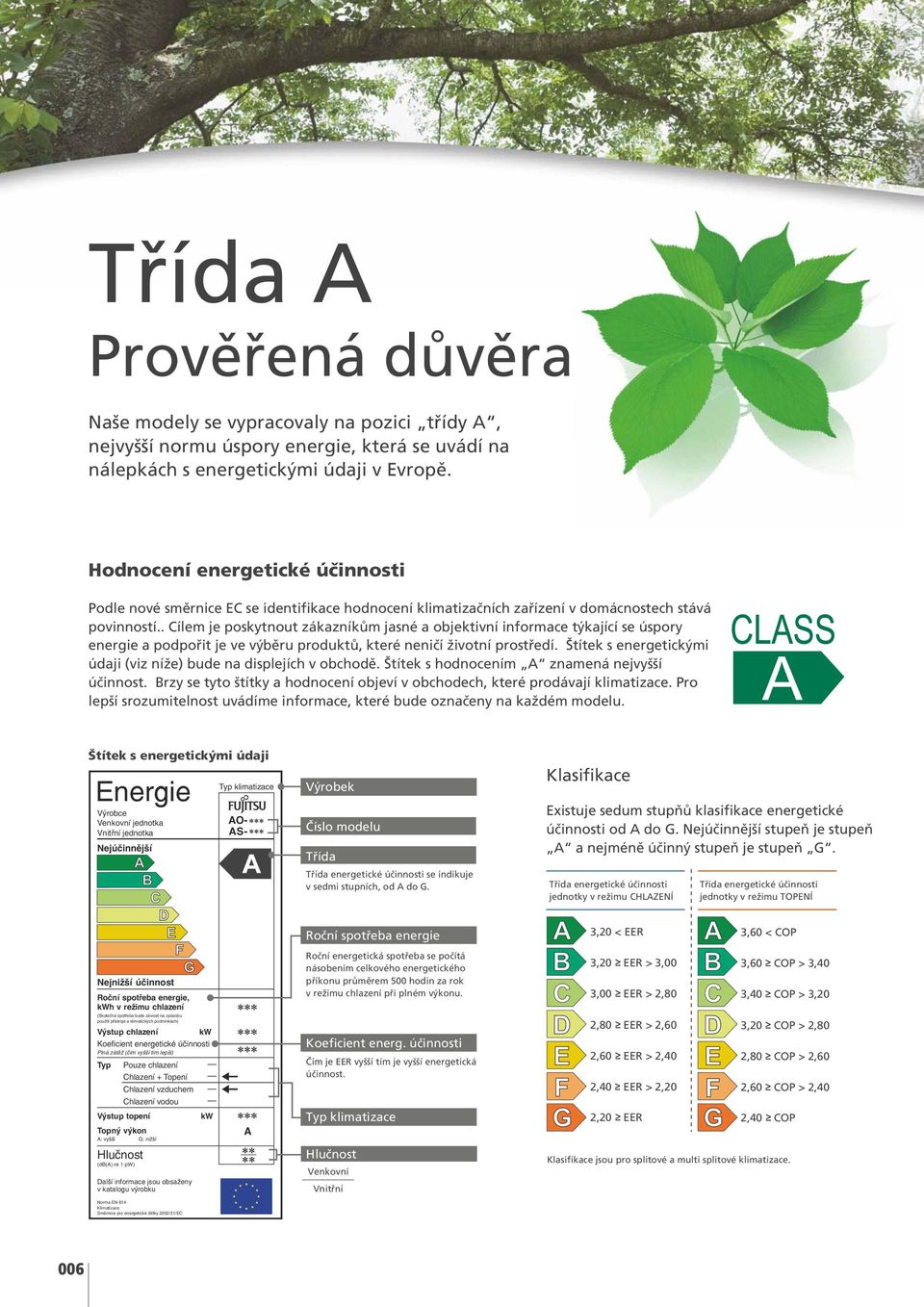 . Cílem je poskytnout zákazníkům jasné a objektivní informace týkající se úspory energie a podpořit je ve výběru produktů, které neničí životní prostředí.