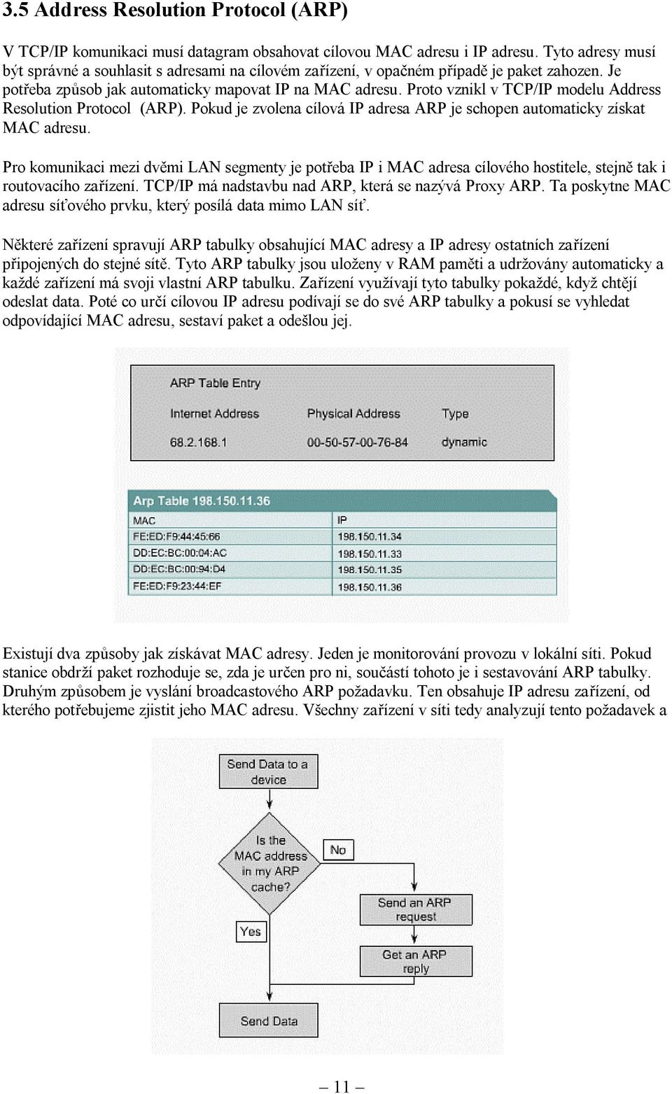 Proto vznikl v TCP/IP modelu Address Resolution Protocol (ARP). Pokud je zvolena cílová IP adresa ARP je schopen automaticky získat MAC adresu.