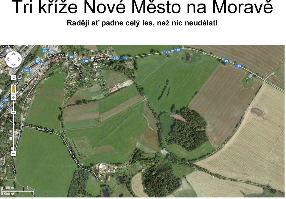 les, než