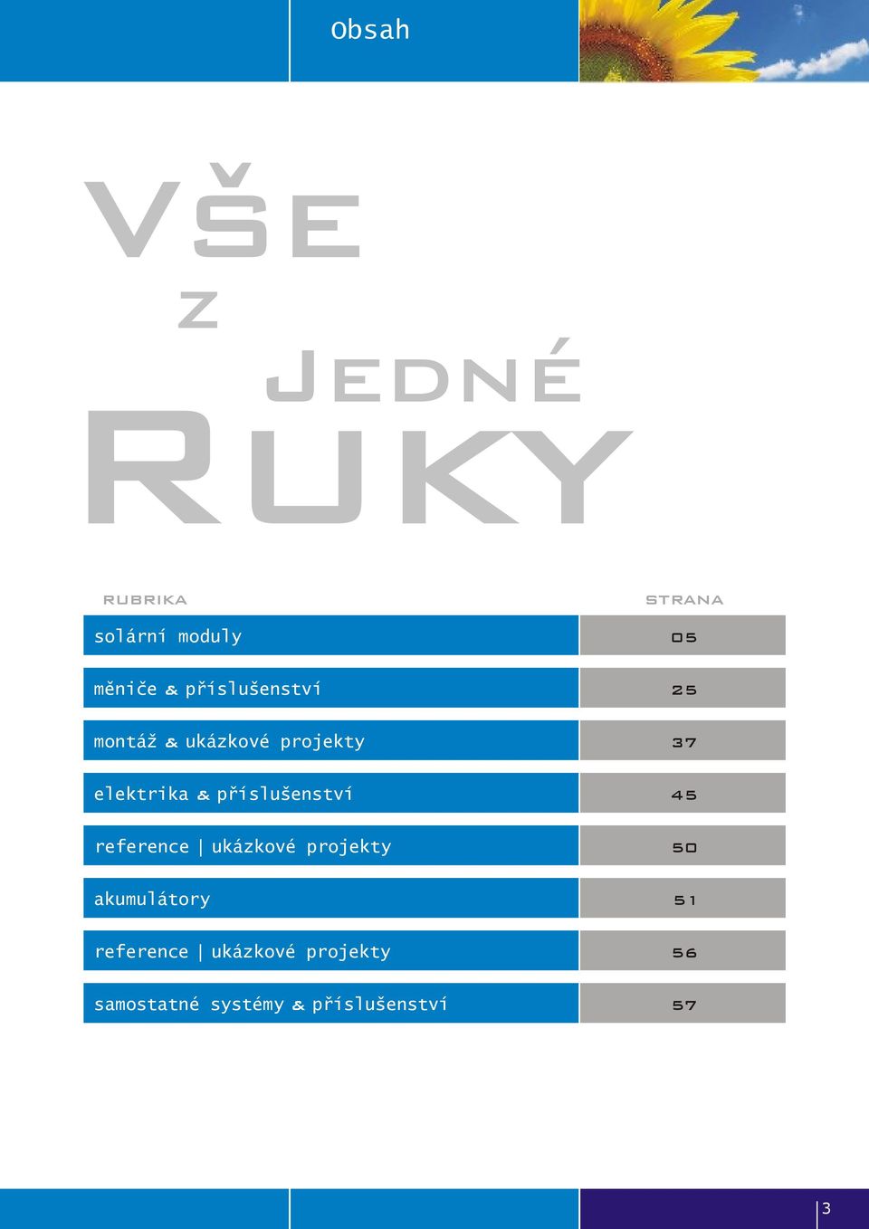 příslušenství 45 reference ukázkové projekty 50 akumulátory 51