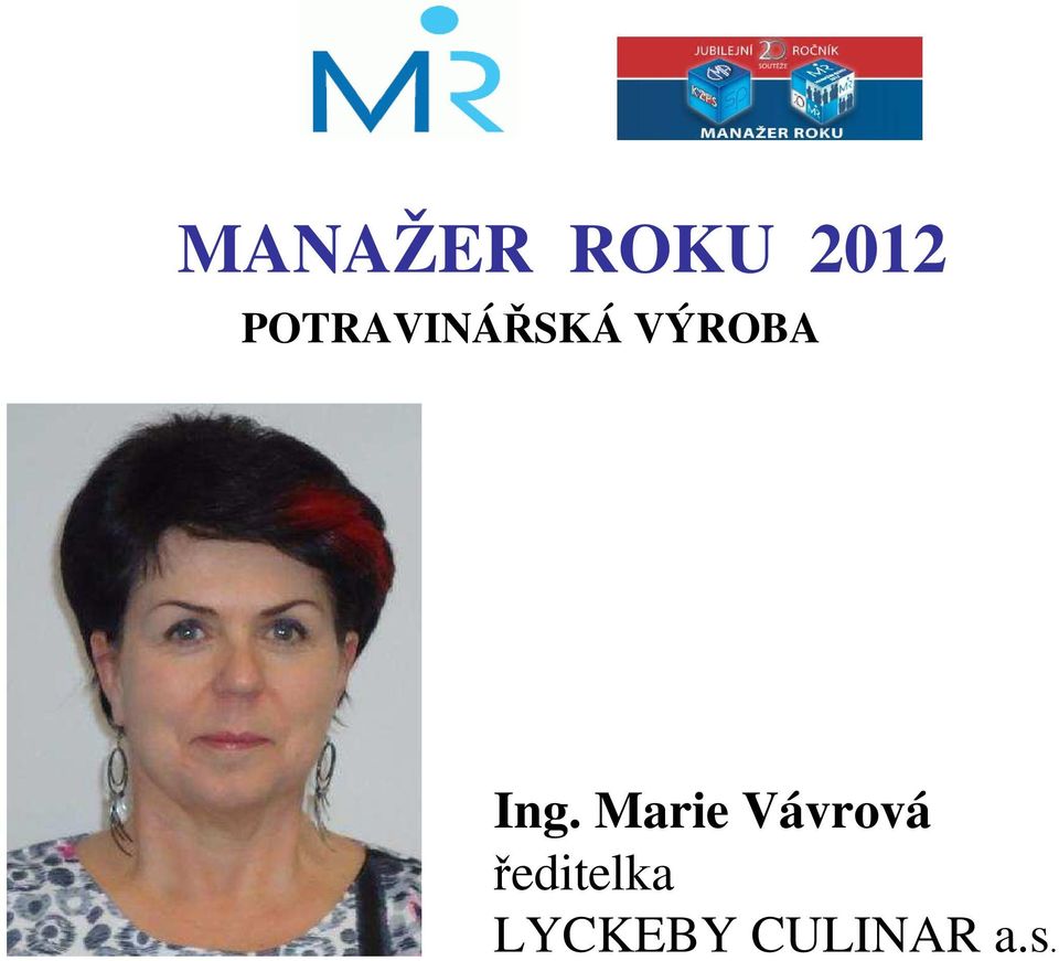 Ing. Marie Vávrová