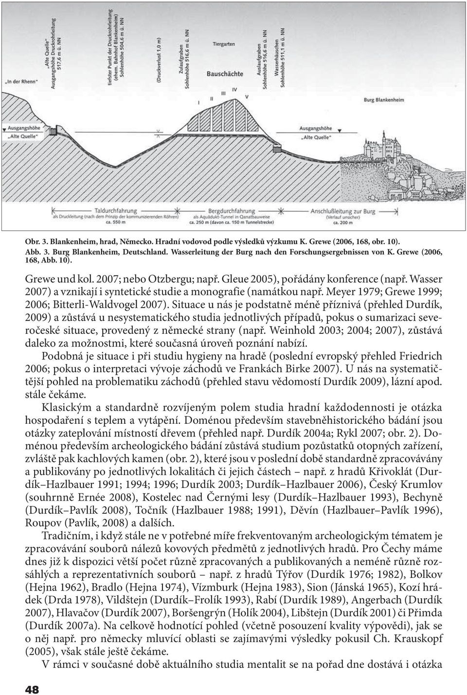 Wasser 2007) a vznikají i syntetické studie a monografie (namátkou např. Meyer 1979; Grewe 1999; 2006; Bitterli-Waldvogel 2007).