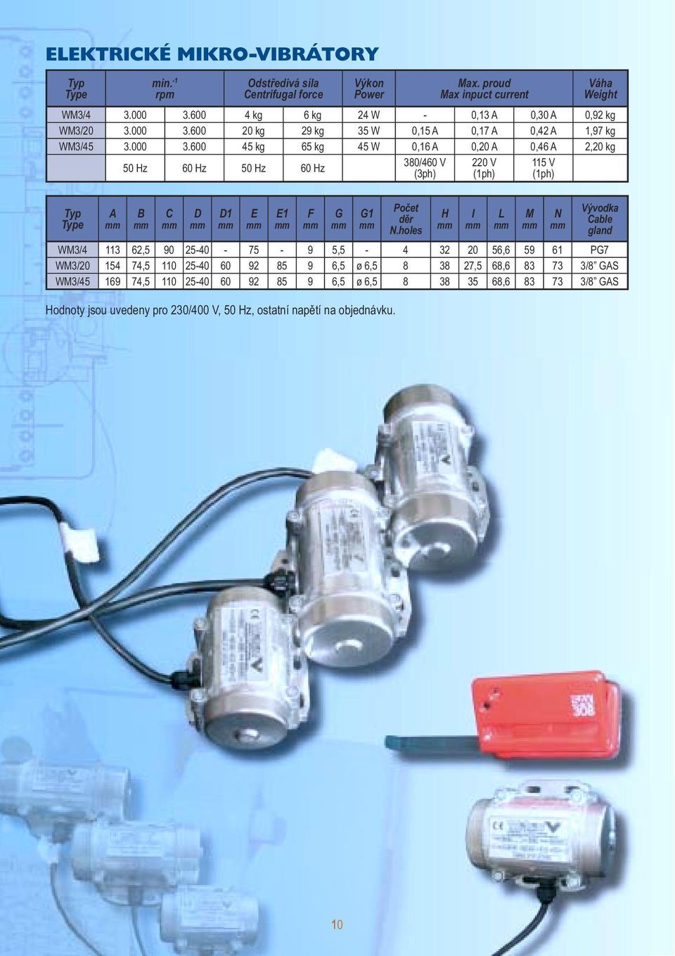 600 20 kg 29 kg 35 W 0,15 A 0,17 A 0,42 A 1,97 kg WM3/45 3.000 3.