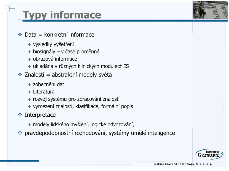 Literatura rozvoj systému pro zpracování znalostí vymezení znalostí, klasifikace, formální popis